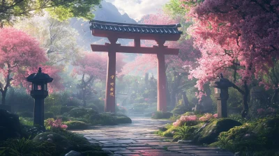 Zen Garden Entrance