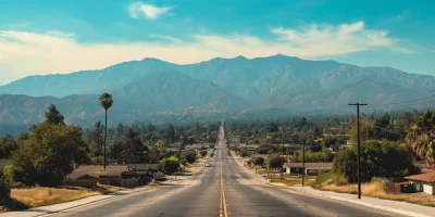 San Bernardino CA Landscape