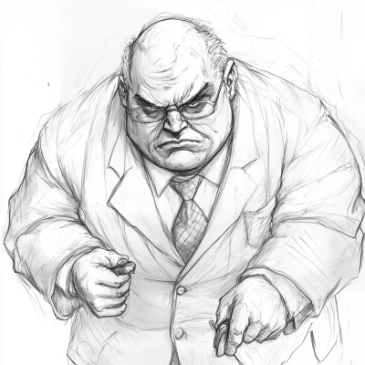 Evil Doctor Sketch