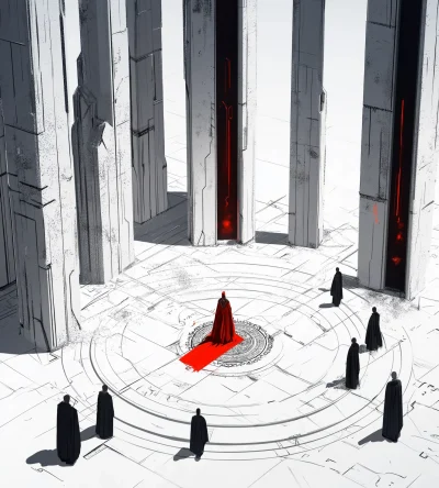 Elven Throne Room Concept Art