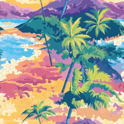 Hawaiian Landscape Puzzle