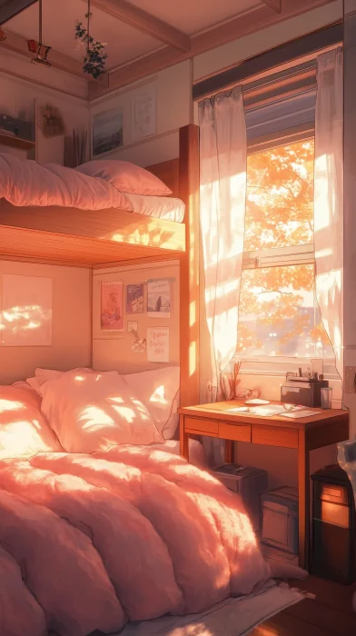 Warm Pastel Abstract