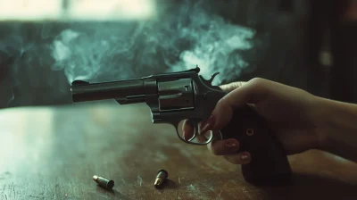 Cinematic Hand with Revolver
