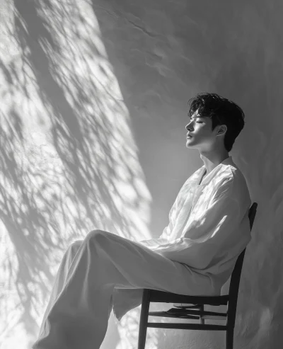 Minimalist Korean Actor
