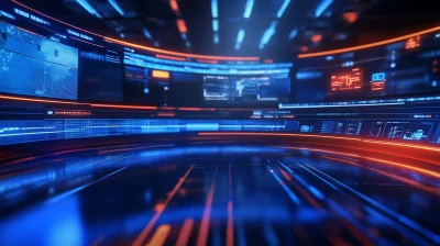 Television News Background