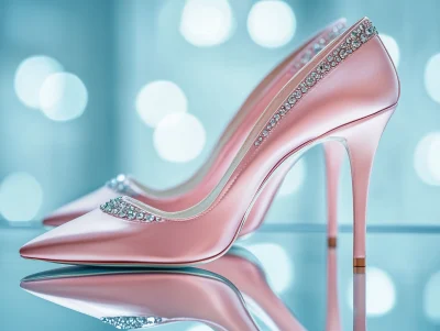Elegant Pink Stiletto Heels