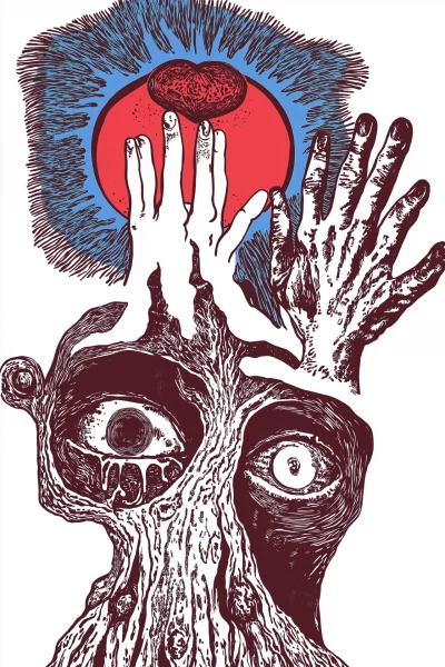 1970s Surreal Cult Film Poster