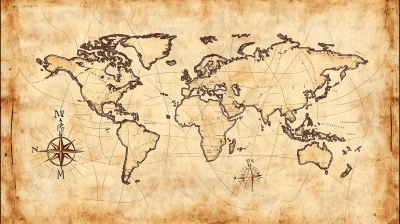 Vintage World Map