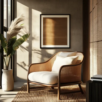 Sophisticated Rattan Loft