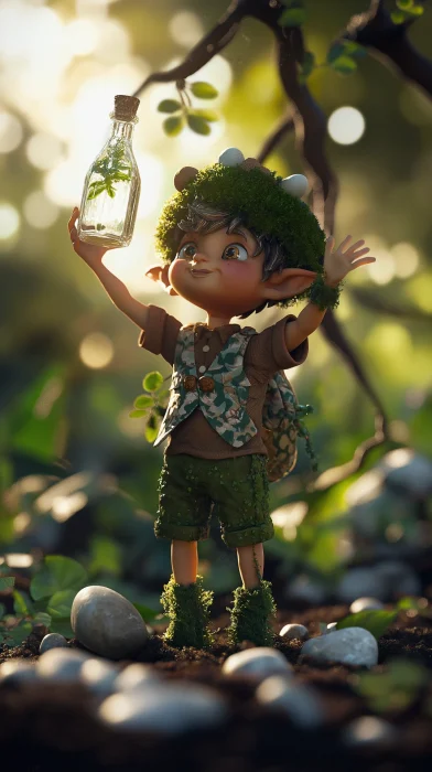 Miniature Forest Fairy