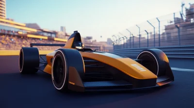 3D Animated Formula E