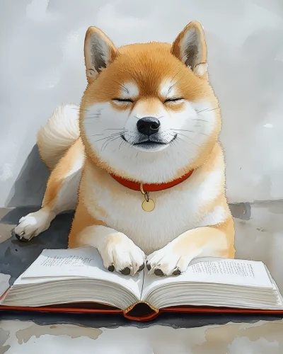 Calm Shiba Inu