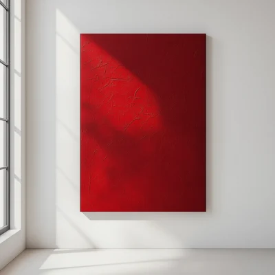 Minimalist Red Artwork