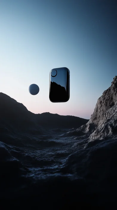 Minimalist Floating Product