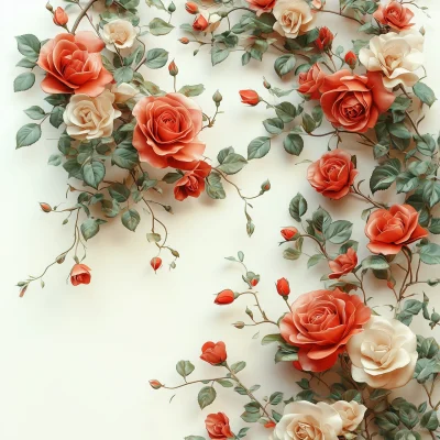 Scattered Roses