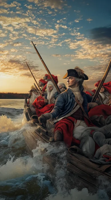 George Washington Crossing the Delaware