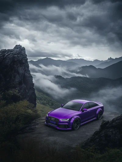 Majestic Kylin and Purple Audi