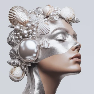 Futuristic Seashell Model