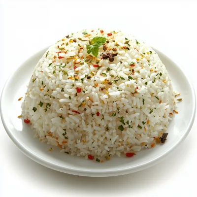 Plate of Basmati Rice