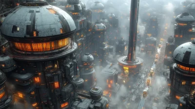 Futuristic Urban Landscape