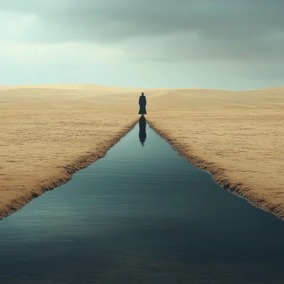 Career and Wellbeing Split Image