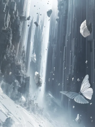 Surreal Ethereal Scene