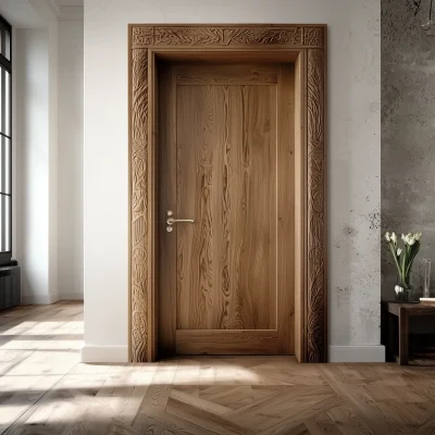 Solid Wood Door Frame