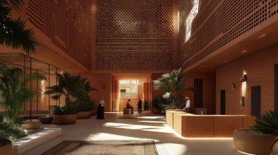 Modern Hotel Lobby