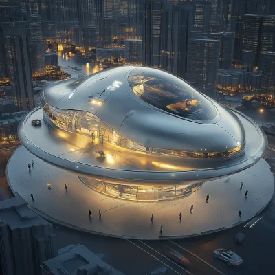 Futuristic Museum Design