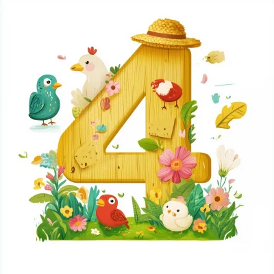 Playful Number Four