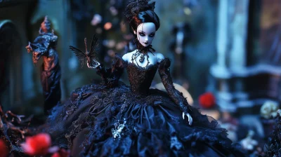 Goth Cinderella Barbie