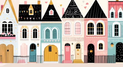 Whimsical Storybook City