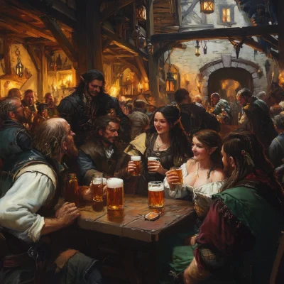 Medieval Tavern Gathering