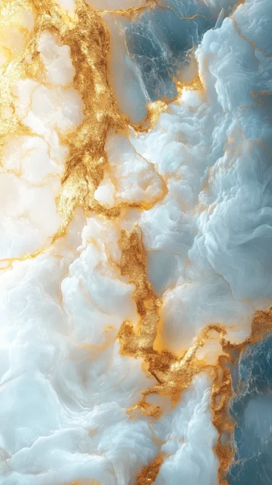 Gilded Chrome Pearl Sky