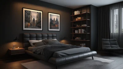 Urban Masculine Bedroom