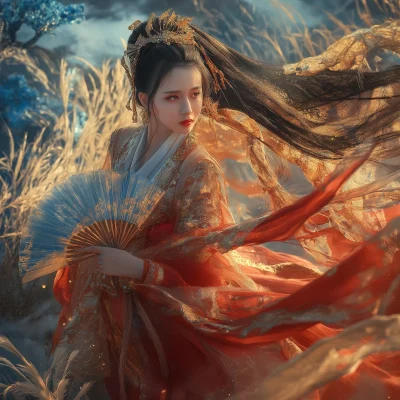 Ancient Chinese Battle Scene
