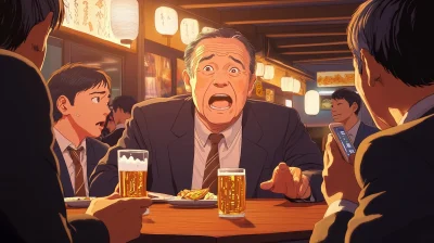 Evening Izakaya Scene