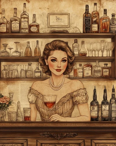 Vintage Hand Digital Paper