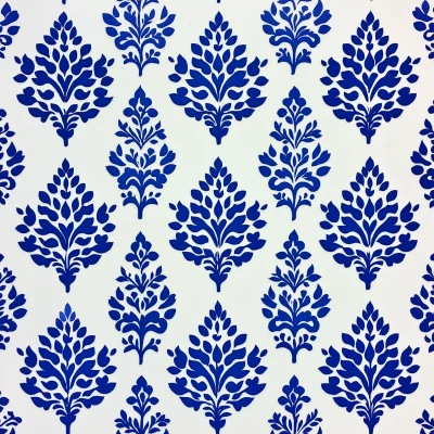 Elegant Block Print Design