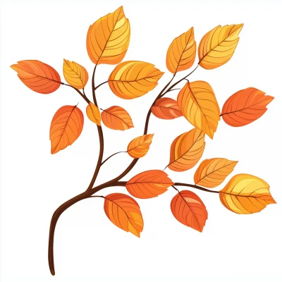 Autumn Leaves Illustration