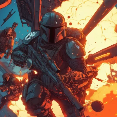 Star Warriors in Action