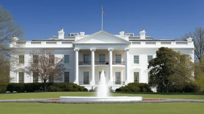 White House on a Sunny Day