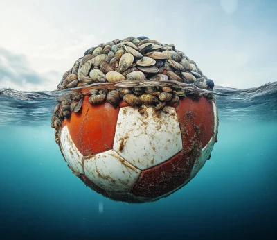 Soccer Ball in Water