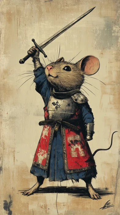 Medieval Mouse Knight