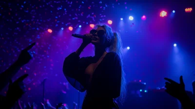 EDM Singer Finale Performance