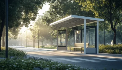 Simple Bus Stop Design