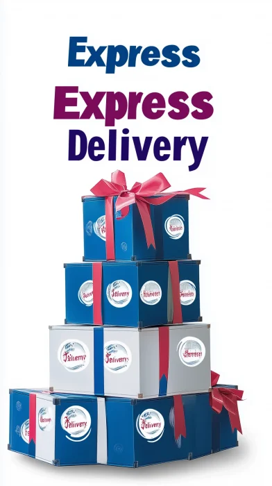 Towering Stack of Cargo Boxes