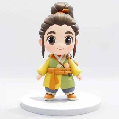 Action Figure on Stand