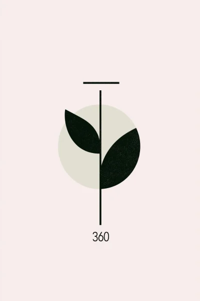 Minimalist P 360 Logo
