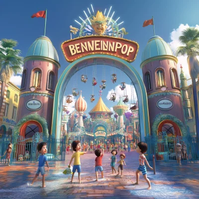 Wonderpop Amusement Park Entrance